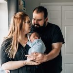 Newborn at home photography